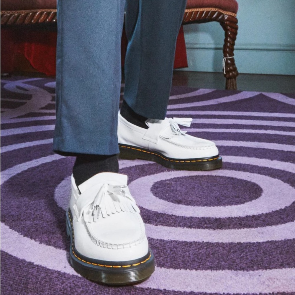 Dr. Martens Adrian Loafer White Size 7